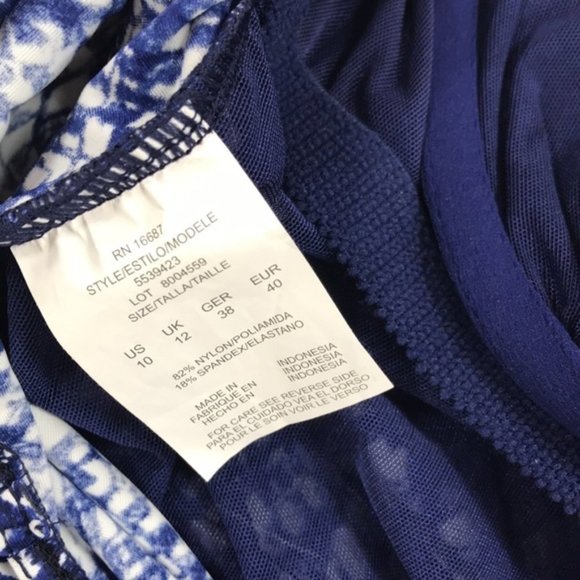 Swim Solutions Tummy ConTrol Tankini Top - Picture 7 of 7